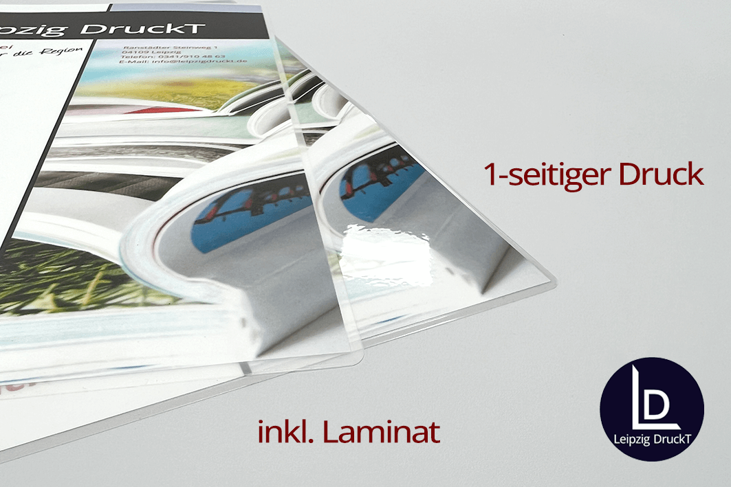 Drucke inkl. Laminat - 1-seitig