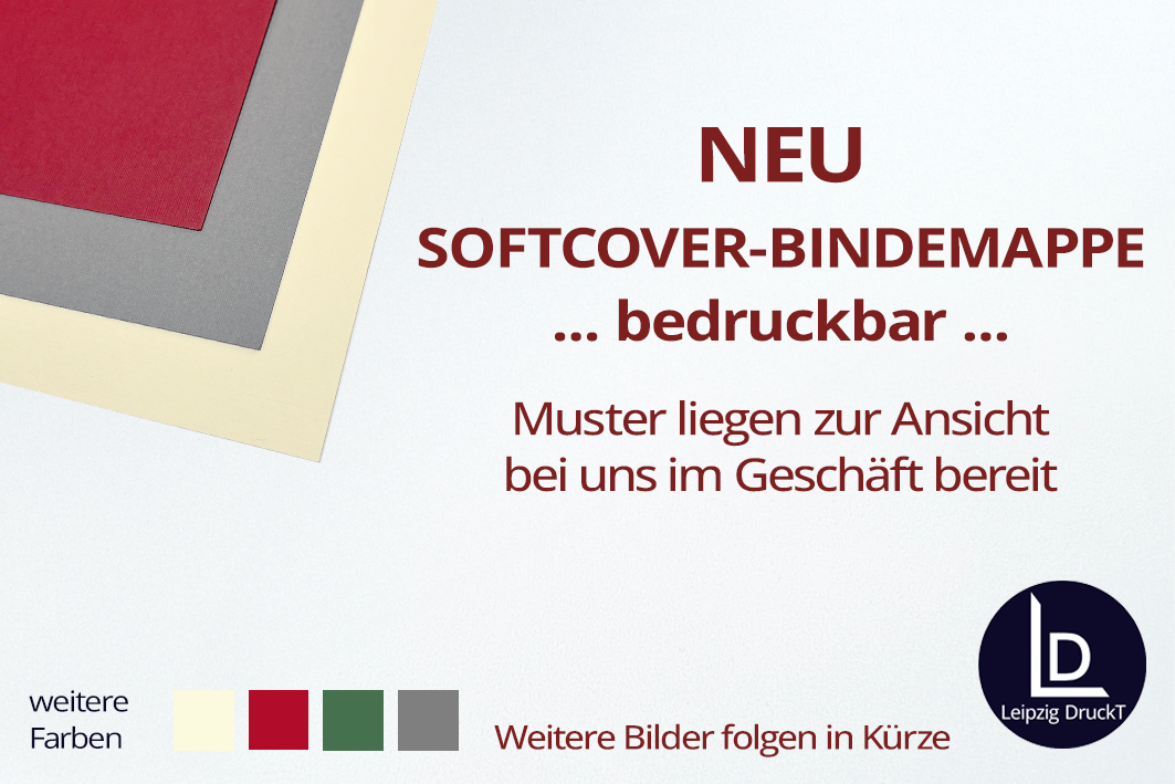 Abschlussarbeiten im Softcover Vollkarton - Klebebindung 