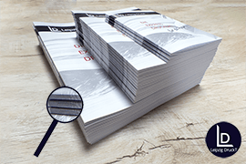 Broschüren mit Klammerheftung - bis 1000 Stück & max. 24 Seiten